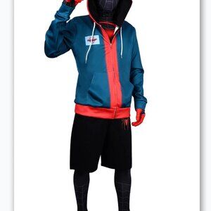 Into the SpiderVerse Miles Morales Spiderman Hoodie